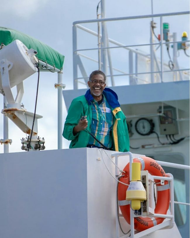 Captain Rodrigo de La Rosa, N13B MT Green Sea