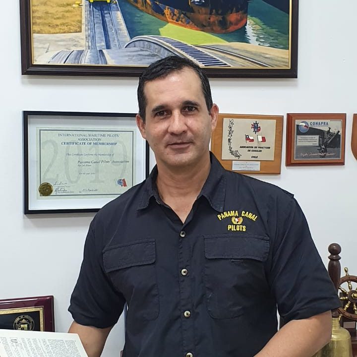 Cap. Gabriel Alemán, Asoc. y Unión de Prácticos del Canal de Panamá Prácticos del Canal de Panamá a favor del uso de todos los recursos para que la vía interoceánica sea más segura y expedita para el país